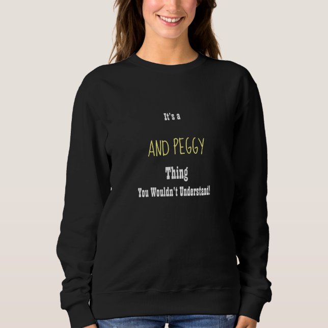 And Peggy Sweatshirt (Front)