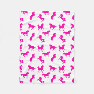 And Pink Unicorns, Too! Fleece Blanket