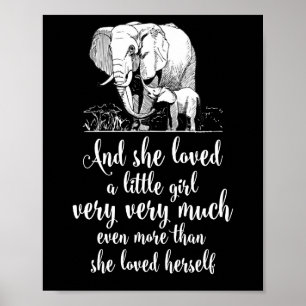 And She Loved A little Girl Very Much Even More Poster