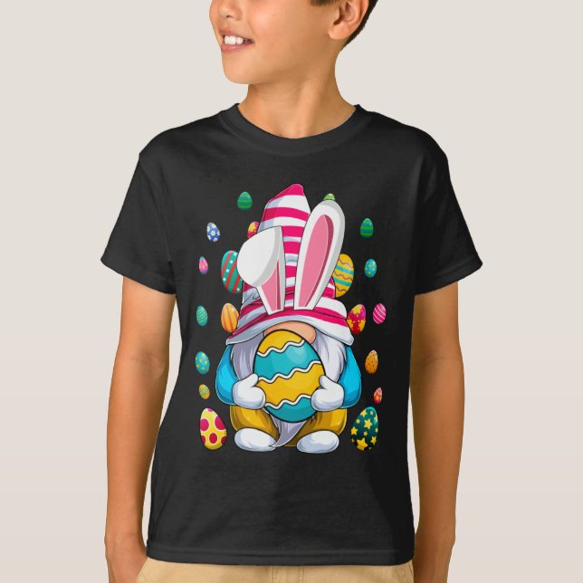 And Shirt Easter Bunny Spring Gnome Easter (Front)