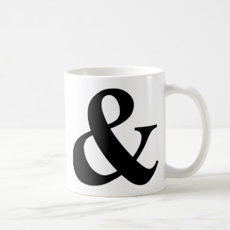& And Sign Ampersand Logogram Symbol Icon Shortcut Coffee Mug