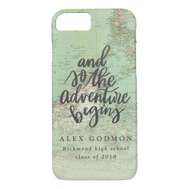 AND SO THE ADVENTURE BEGINS Case-Mate iPhone CASE (Back)