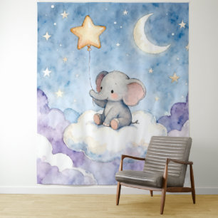 And stars extra large wall tapestry