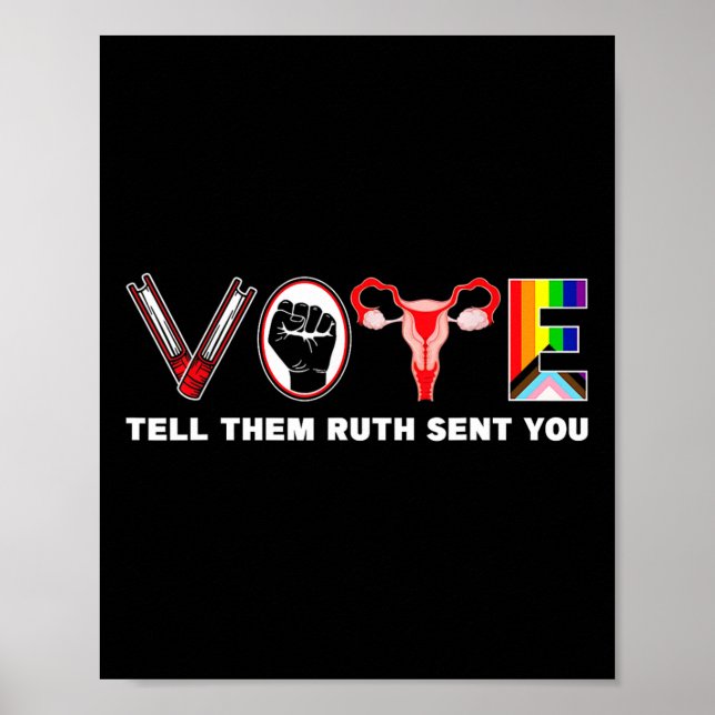 And Tell Them Like Ruth Sent You Feminist Women  Poster (Front)