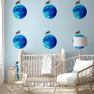 And The Elephant Jumped Over The Moon Wallpaper