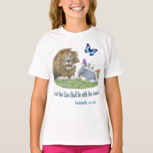 And the Lion shall lie with the Lamb T-Shirt