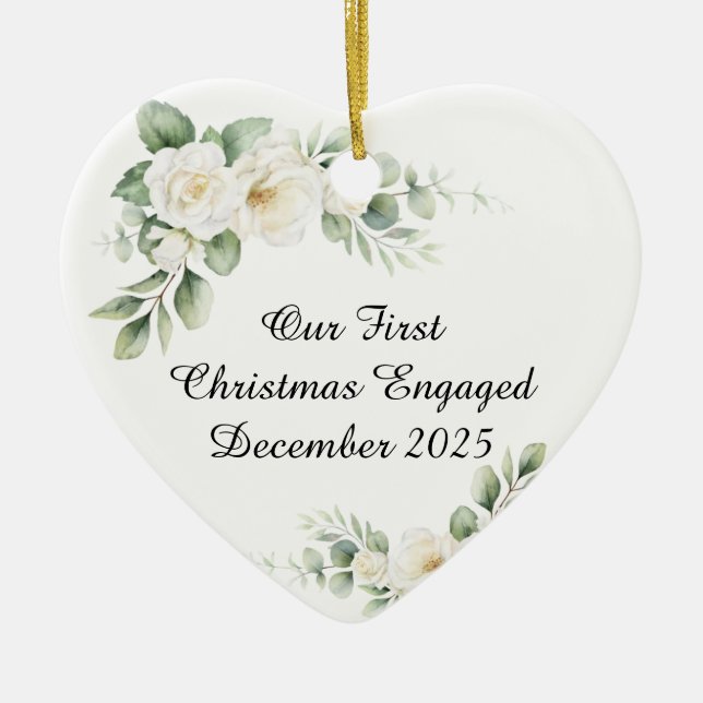 And then there were Five Ceramic Tree Decoration (Front)