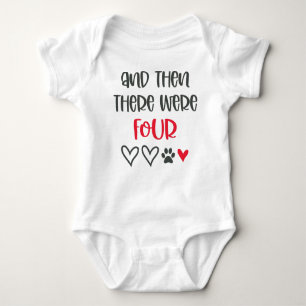 And Then There Were Four Baby Bodysuit