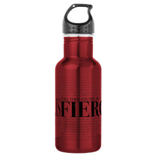 And though she be but little, she is fierce. 532 ml water bottle