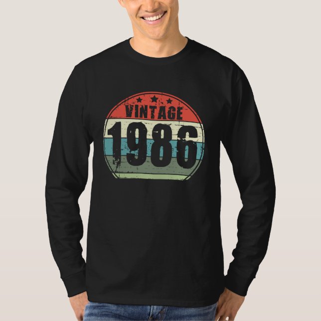 and vintage 1986 T-Shirt (Front)