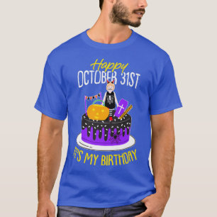 And Yes Its My Birthday Lazy Halloween Costume Bda T-Shirt