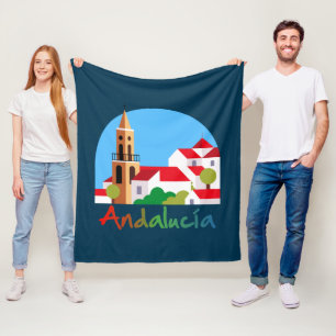 Andalucia 1 fleece blanket