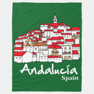 Andalucia 2 fleece blanket