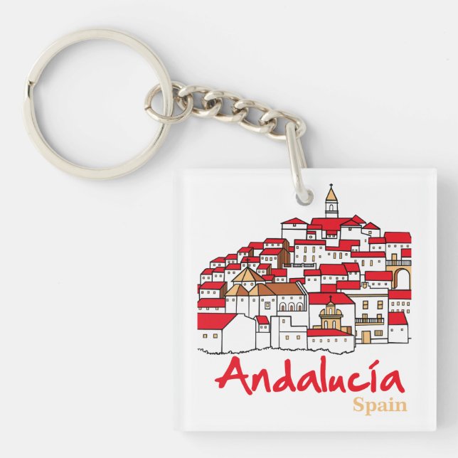 Andalucia 2 key ring (Front)