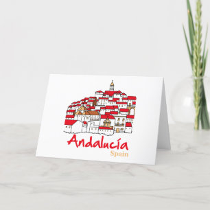 Andalucia 2 thank you card