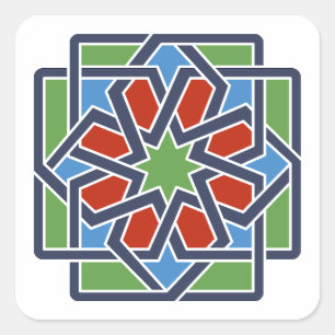 Andalucia 4 square sticker