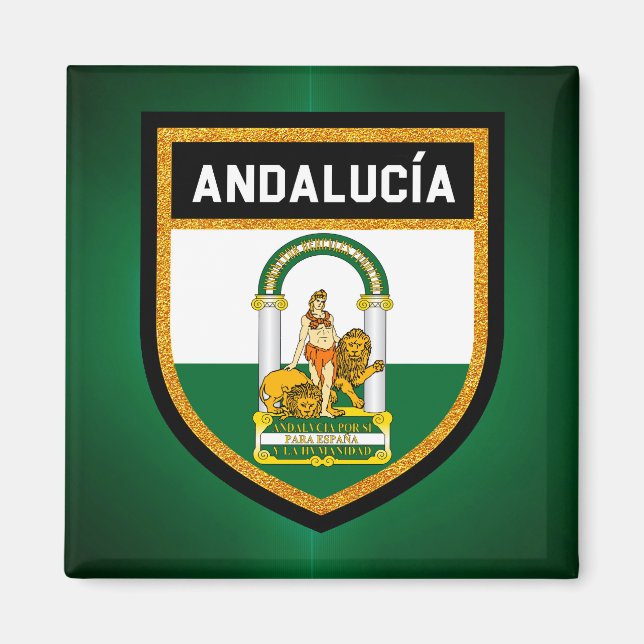 Andalucía Flag Magnet (Front)