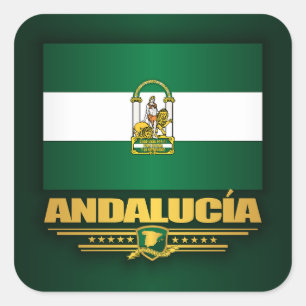 Andalucia Square Sticker