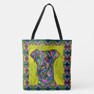Andalucian Terrier Love BG Tote Bag