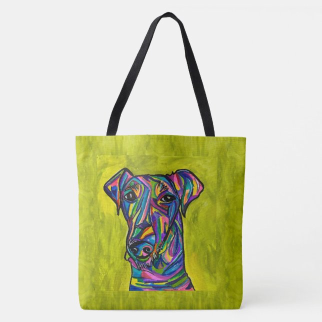 Andalucian Terrier Love Tote Bag (Front)