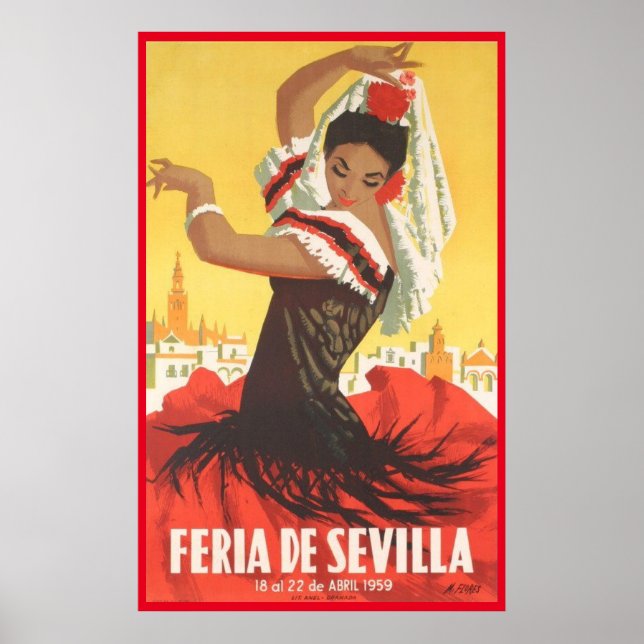 Andalusia, seville poster (Front)
