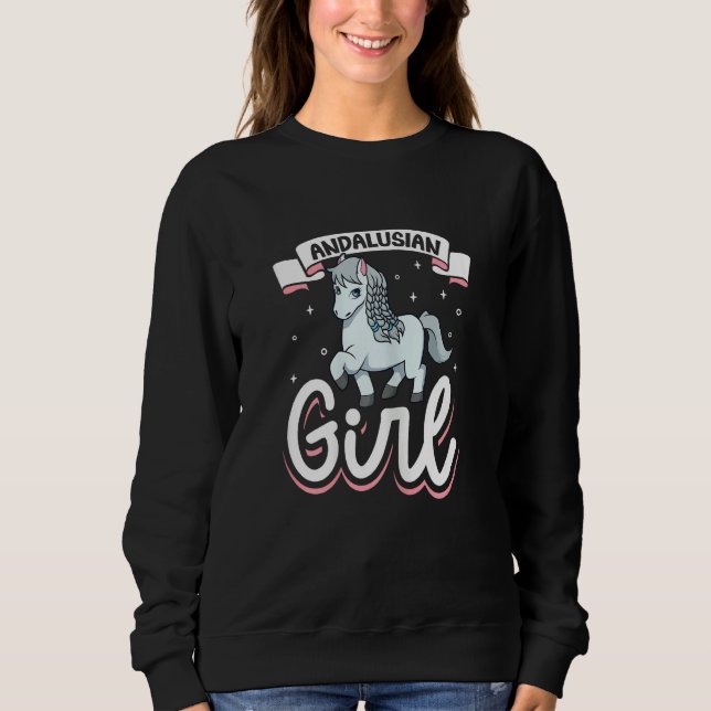 Andalusian Girl Sweatshirt (Front)