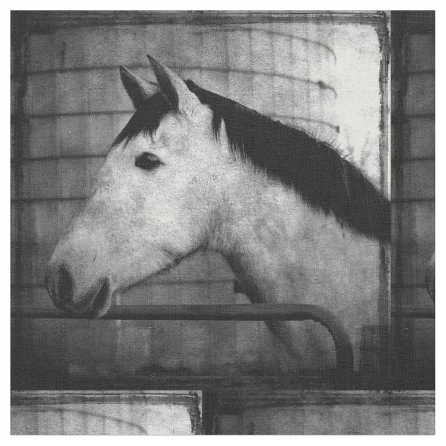 Andalusian Horse Fabric (Close Up)