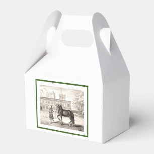Andalusian PRE Horse – Vintage Spanish Engraving Favour Box
