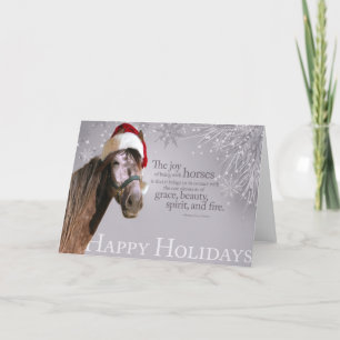 Andalusian Santa Holiday Card