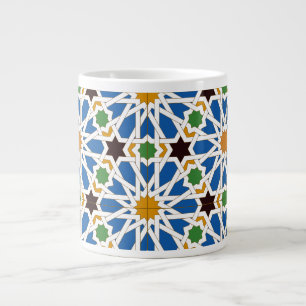 Andalusian Tiles 10 (Real Alcazar, Seville) Large Coffee Mug