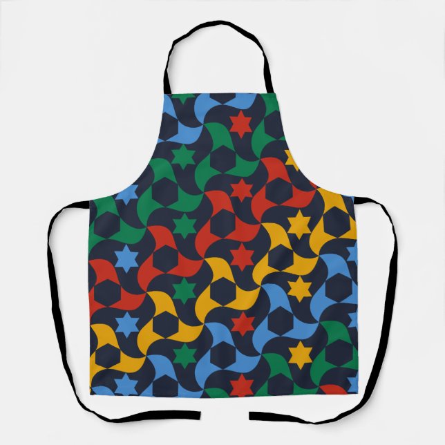 Andalusian Tiles 12 (Alhambra Palace, Granada) Apron (Front)