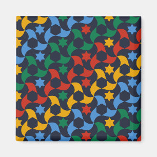 Andalusian Tiles 12 (Alhambra Palace, Granada) Magnet