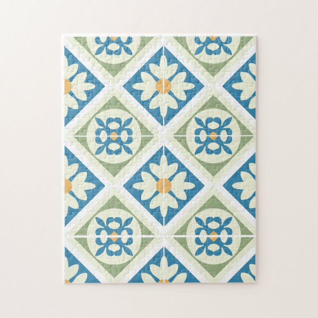 Andalusian Tiles 13 Jigsaw Puzzle (Vertical)