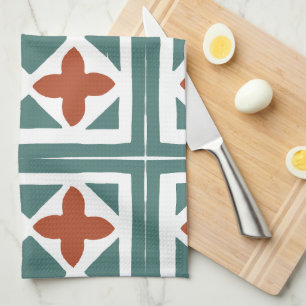 Andalusian Tiles 15 Tea Towel