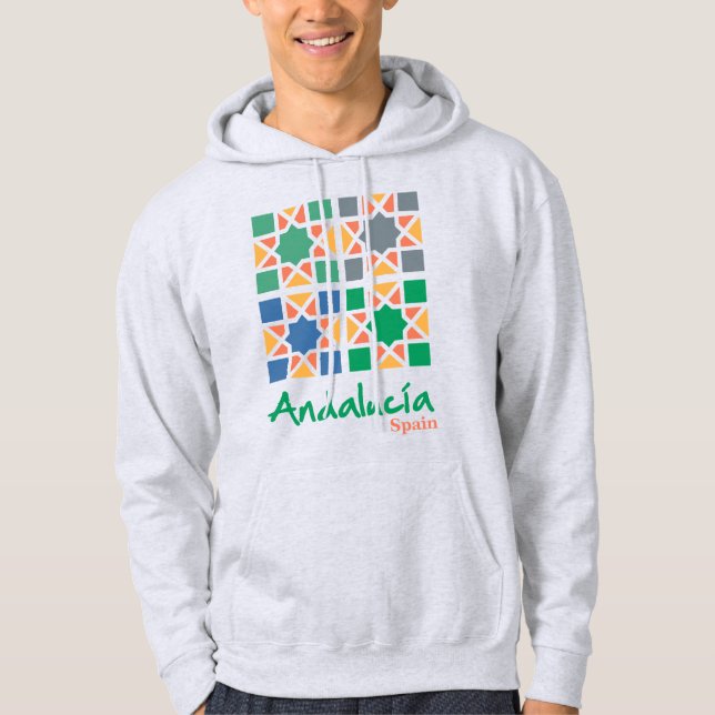 Andalusian Tiles 4 Hoodie (Front)
