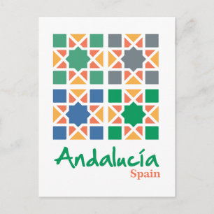 Andalusian Tiles 4 Postcard