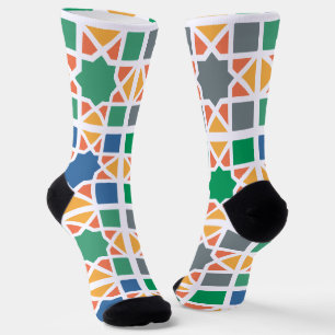 Andalusian Tiles 4 Socks