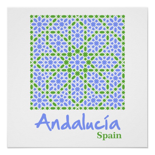 Andalusian Tiles 7 Poster (Front)
