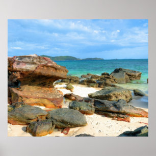 Andaman Sea coast near Phuket Poster