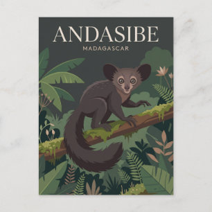 Andasibe-Mantadia National Park Madagascar Postcard