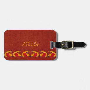 Andean Lazy Bird Luggage Tag
