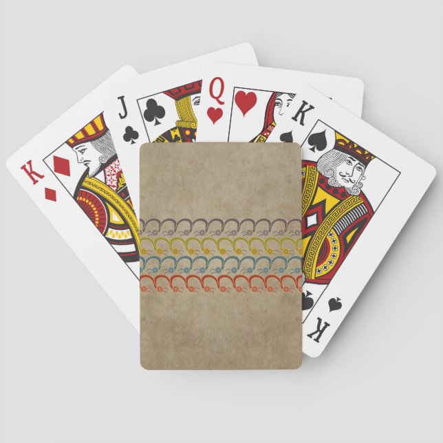 Andean Snake-Bird Playing Cards (Back)