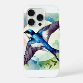 Andean swallow 251024AREF139 - Watercolor iPhone 15 Pro Case