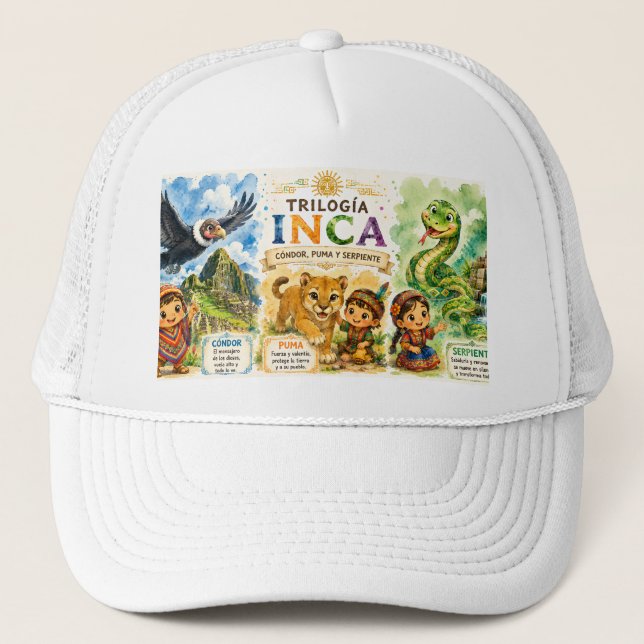 ANDEAN TRILOGY FOR KIDS TRUCKER HAT (Front)