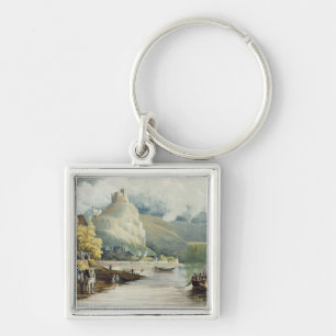 Andely, from 'Views on the Seine', engraved by Tho Key Ring