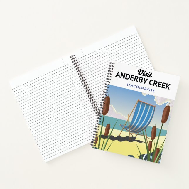 Anderby Creek Lincolnshire  Notebook (Inside)