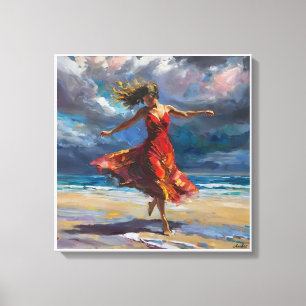Anders Artistry* "Dancing In The Storm" Canvas Print