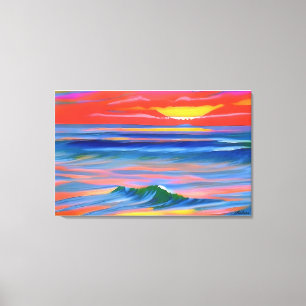 Anders Artistry* Italain Sunset 2* Canvas Print