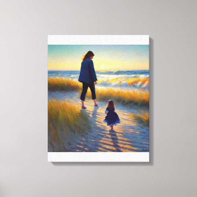  Anders Artistry* Mother and Daughter * Canvas Print (Front)