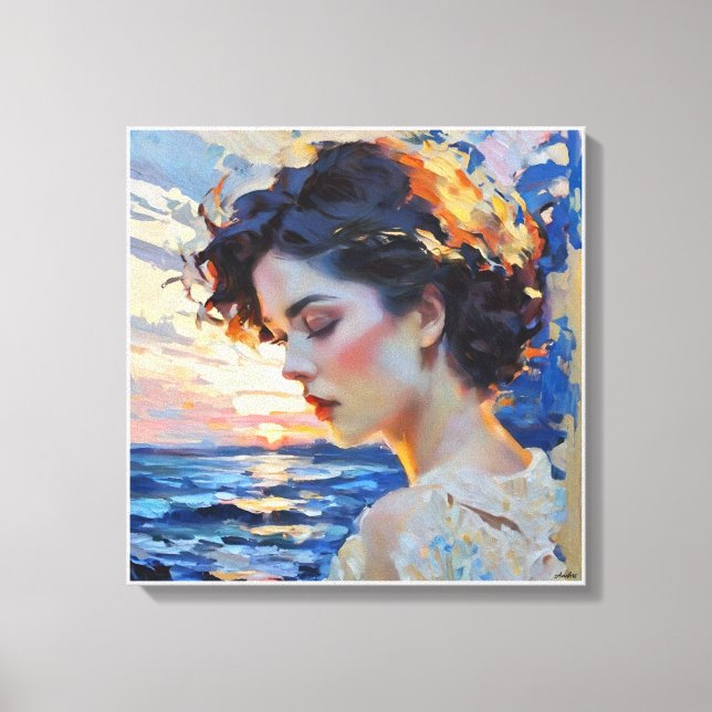  Anders Artistry* "The Glance" Canvas Print (Front)